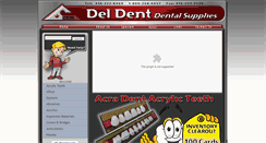 Desktop Screenshot of deldent.ca