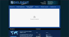 Desktop Screenshot of deldent.com